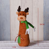 Christmas Dolls Ornament Snowman-Elk-Toys Xmas-Figurines Retractable Santa-Claus