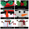 OurWarm Kids DIY Felt Christmas Tree Snowman Decoration New Year Toys