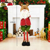 Doll-Ornaments Christmas-Decoration Reindeer Santa-Claus New-Year Snowman Pendant Xmas