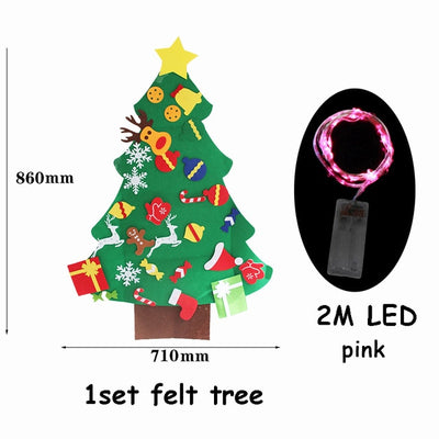 Christmas-Tree-Decor Noel-Supplies Navidad Natal Home for DIY 1set Kids