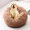 Mats Sofa Pet-Bed Dog-Basket Foldable Round Plush Dogs Warm Soft Long