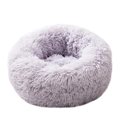Mats Sofa Pet-Bed Dog-Basket Foldable Round Plush Dogs Warm Soft Long