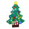 Kids DIY Stereo Felt Christmas Tree with Decorations Door Wall Hanging Felt Christmas Tree