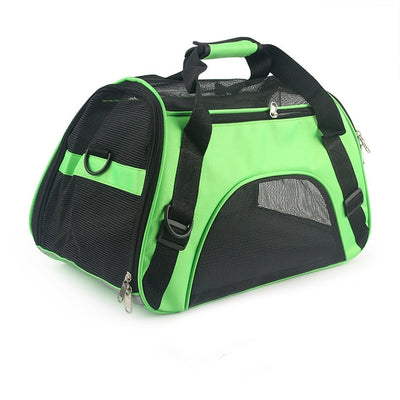 Carriers Pet-Bag Pets-Handbag Travel Portable Soft-Sided Blue Pink Outgoing