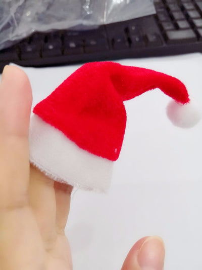 Hat Santa-Cover Christmas-Gift Mini Christmas-Wine-Bottle-Cover-Decoration