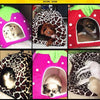Lovely Pet Cat Bed Mat Puppy Kennel House Travel Foldable Warm