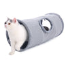 S Shape Pet Cat Tunnel 2 Holes Funny Kitten Animals Play Tunnel Tube Collapsible Training Toy