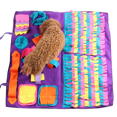 Sniffing Mat Blanket Play-Toys Puzzle Food-Training Dog-Mat Pet-Dog Find for Relieve-Stress