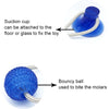 Pet-Toy Rubber-Ball Suction-Cup Iq Chewing Interactive Tooth-Cleaning Treat Dog-Push