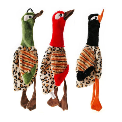 Pet-Dog Duck-Bird Puppy-Interactive-Play Stuffing Assorted-Color Plush Interesting Squeak