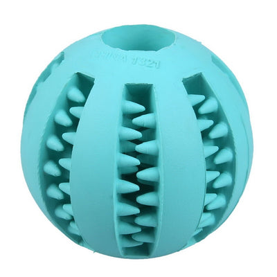 Dog Toy Interactive Rubber Balls Pet Dog Cat Puppy Elasticity Teeth Ball Dog Chew