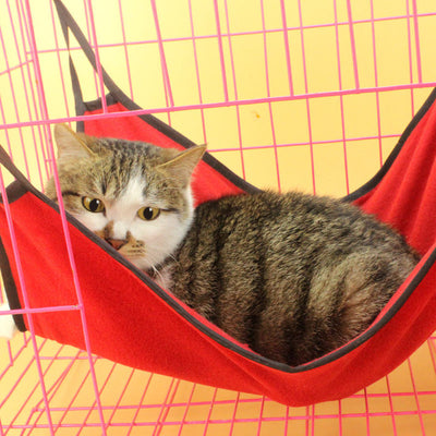 Cat Hammock Hanging-Bed Cat-Mat Kitten Soft Pet-Cage Warm for Puppy Comfortable Bed-Pad