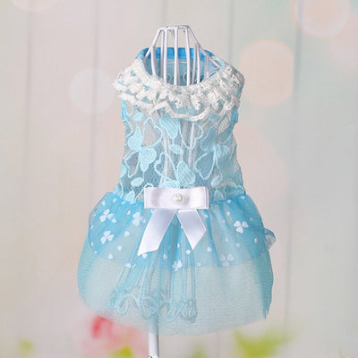 Clothing Cat-Dress Wedding-Skirts Pets-Party-Costume Summer for Lace Spring Pet-Cat