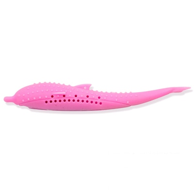 Soft Silicone Mint Fish Cat Toy Catnip Pet Toy Clean Teeth Toothbrush Chew Cats Toys