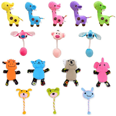 Rope Sound-Toys Pet-Product Cats Large Dog Small Cute Cartoon for Juguete