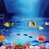 Background-Poster Decoration Aquarium Fish-Tank Double-Side Wall-Lanscaping PVC Height
