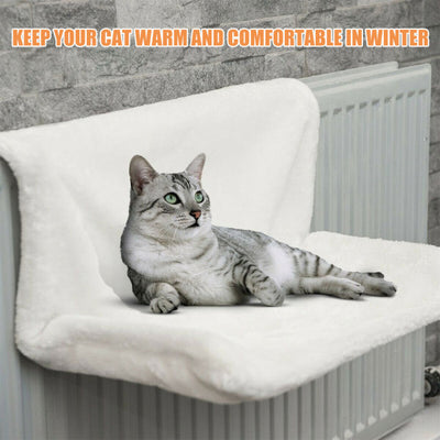 Removable Window Sill Radiator Lounge for Cat Kitty Hanging