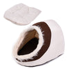 Elite pet Warm Paw Style Cave Lovely Soft Cat Cushion