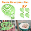 Canary Nest Cage Pan-Liner Hatching-Tools-Supplies Finches Pet-Birds Palstic Budgies