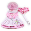 Armi Dog-Dresses Pink pet-Clothing-Supplies Dogs for Hat Panties Hat