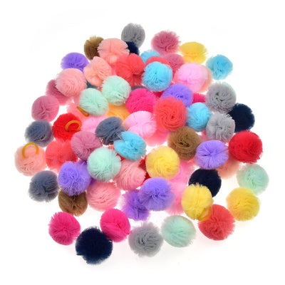 Bows Hair-Accessories Rubber-Bands Pet-Grooming-Products Puppy Pet-Dog Round New Cat