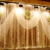 Curtain Led-Lamp-Ornaments Christmas-Decorations Enfeites-De-Natal New-Year-Lights Home-Party