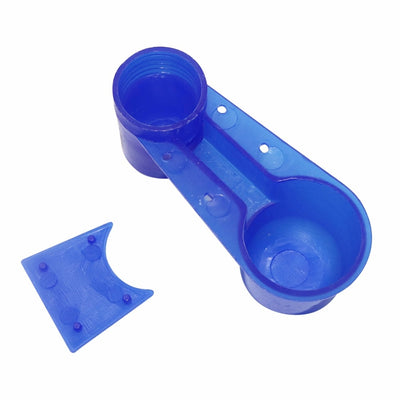 Adhere To Fly 50 Products equipment Bird Cage Accessories Blue Drinking cup