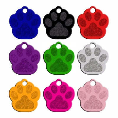 Pet-Supplies Id-Tags Name-Phone Custom Engraved Personalized Pet-Dog Wholesale Cat 100pcs