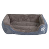 Cat Bed House Pet-Sofa Dog-Beds Paw Petshop Soft-Fleece Warm Waterproof-Bottom