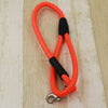New PU leather Weave Medium and large dog leash Short Traction Round rope big dog chain