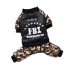 Costume Clothing Overall Dog-Puppy-Jumpsuit Winter Dogs Warm Cool FBI for Boy Ropa Para