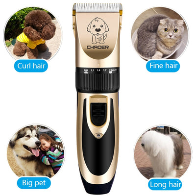 IDEPET Pet Shaving Clipper Pusher Animals Grooming Electric