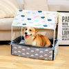 Tent Removable Cozy-House Puppy Dog-Bed Pet Dogs Animals Washable Home-Products Small