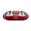 Dog-Bowl Puppy Travel-Feeding-Feeder Water-Dish Stainless-Steel for Pet-Dog Dou4-Sizes