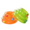 DCPET Three Levels pet cat toy Tower Tracks cat toys ball