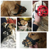 Dog Muzzle Basket Safe-Training Biting Secure Silicone Lightweight Comfortable Fit Stop