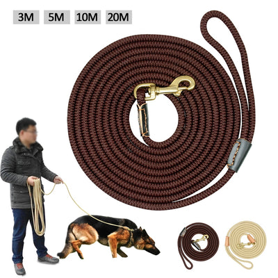 Leads-Rope Leashes Dog-Tracking-Leash Pet-Training Dogs Walking Durable Large Long Nylon