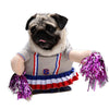 Funny Pet Costume Ball Game Cheerleaders Cosplay for Cats