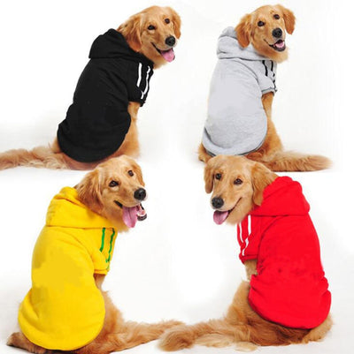 Apparel Sportswear Hoodie Dogs-Coat Clothing-For-Dogs Golden-Retriever Winter Large-Size