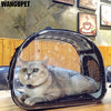 WANGUPET Folding Cat Pack Pet Backpack Cat Universal Out Carrier Bag