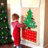 OurWarm Date 1-24 DIY Felt Christmas Advent Calendar Christmas Tree Countdown Calendar