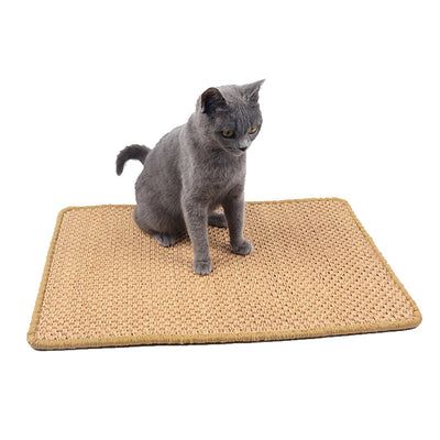 Mrosaa Natural Sisal Cat Scratching Post Scratcher Board