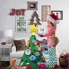 OurWarm 3D DIY Felt Toddler Christmas Tree New Year Kids Gifts Toys Artificial Tree Xmas