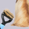 Hair Removal Comb for Dogs Detangler Fur Trimming Dematting Deshedding Brush Grooming