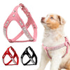 Vest Harnesses Dogs Chihuahua Puppy Rhinestone Pink Small Medium Soft for Pet Mascotas-Cachorro