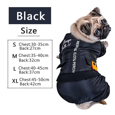 HOOPET Jumpsuit Jacket Hoodie Pet-Coat Dog Warm And Waterproof Winter Large Little