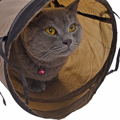 Road Funny Cat Toy Solid Tunnel Foldable Product