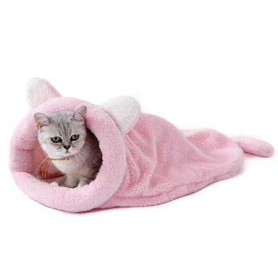 PAWZ Road Cat Bed Four Colors Sleeping Bag Warm Comfortable Puppy