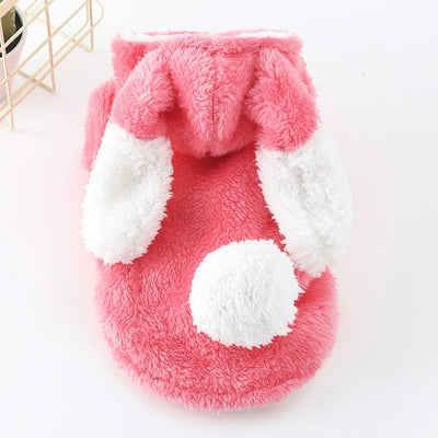 Funny Cat Clothes Winter Clothing For Kitten Furry Rabbit Cosplay Costume