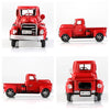 Ourwarm Car-Model Wheels Table-Top-Decor Red Truck Kids Metal New-Year's-Products